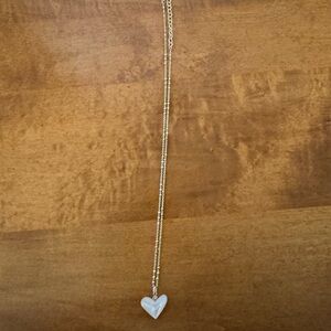 Kendra Scott Gold Heart Necklace